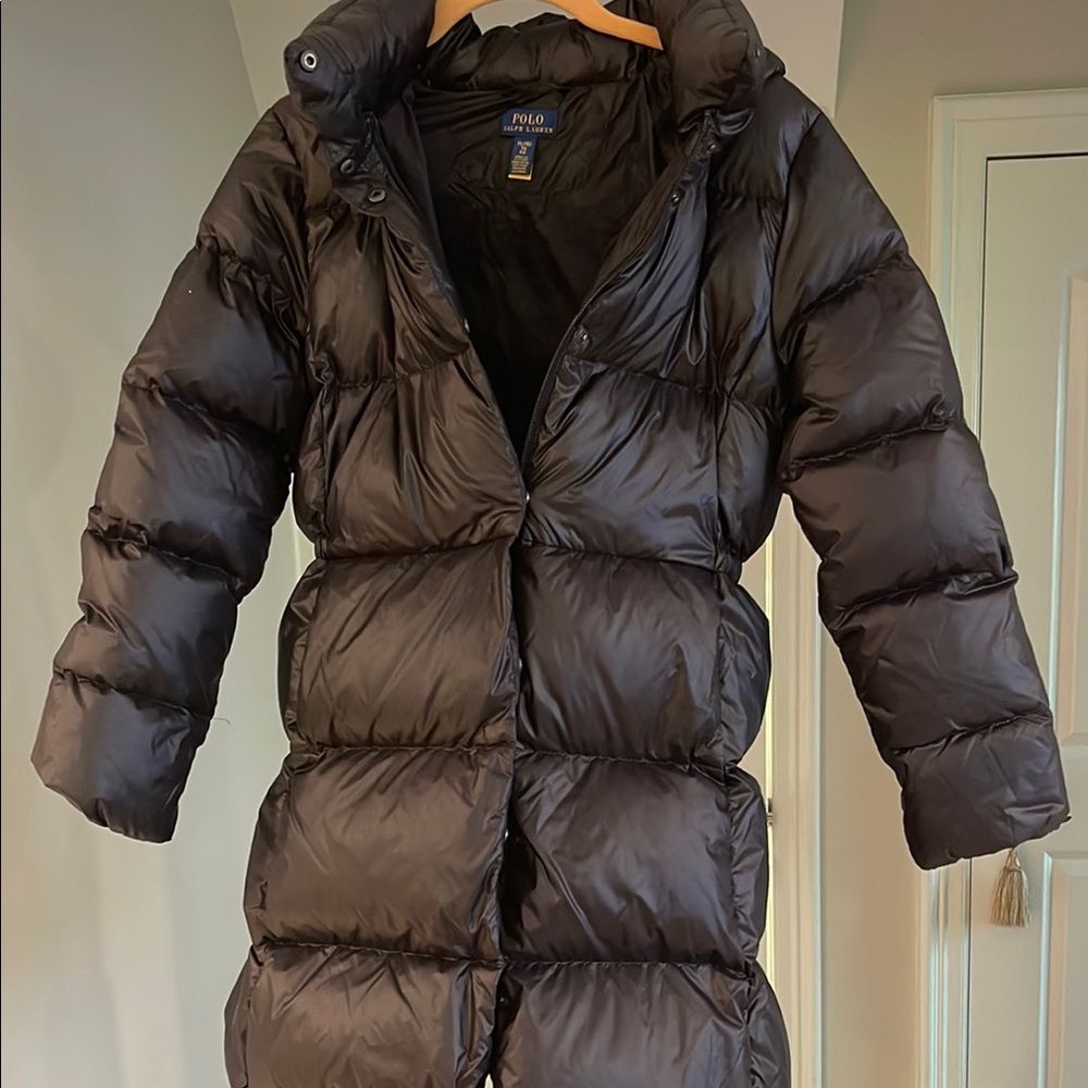 Polo Black Puffer Coat